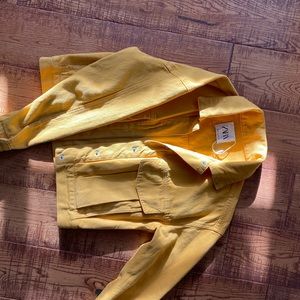 YELLOW JEAN JACKET